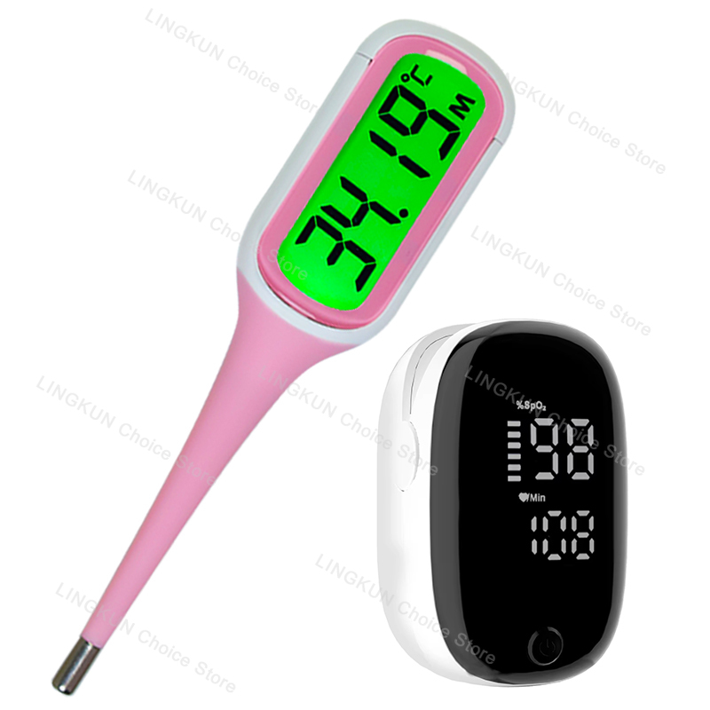Digital Thermometer Infrared - Silicone Fast 9S Thermometer for Fever