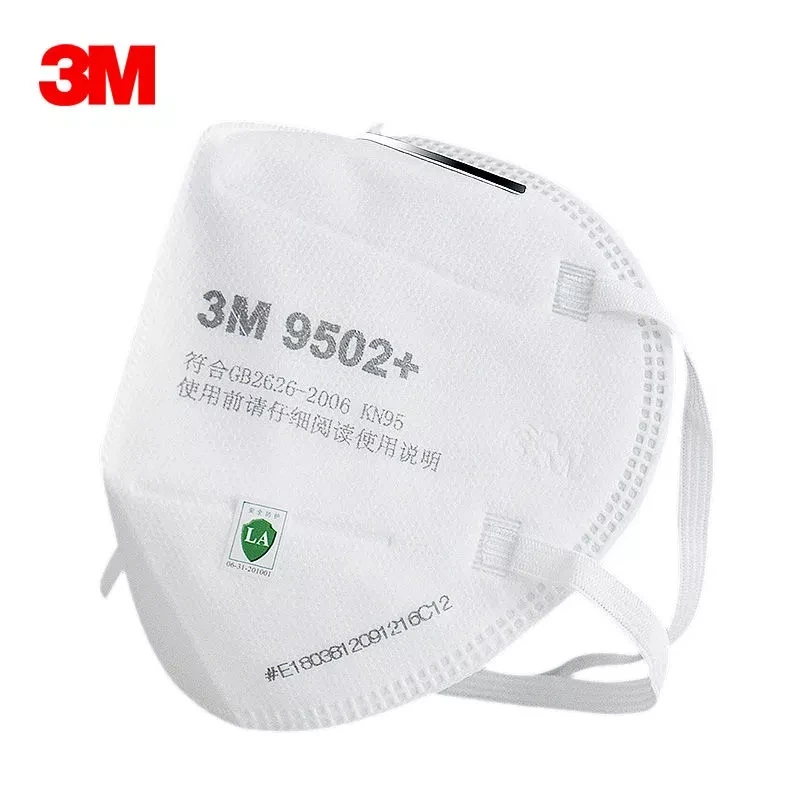 3M KN95 Face Mask 9501+/9502+  - огляд і ціна 3M Mask 9502+