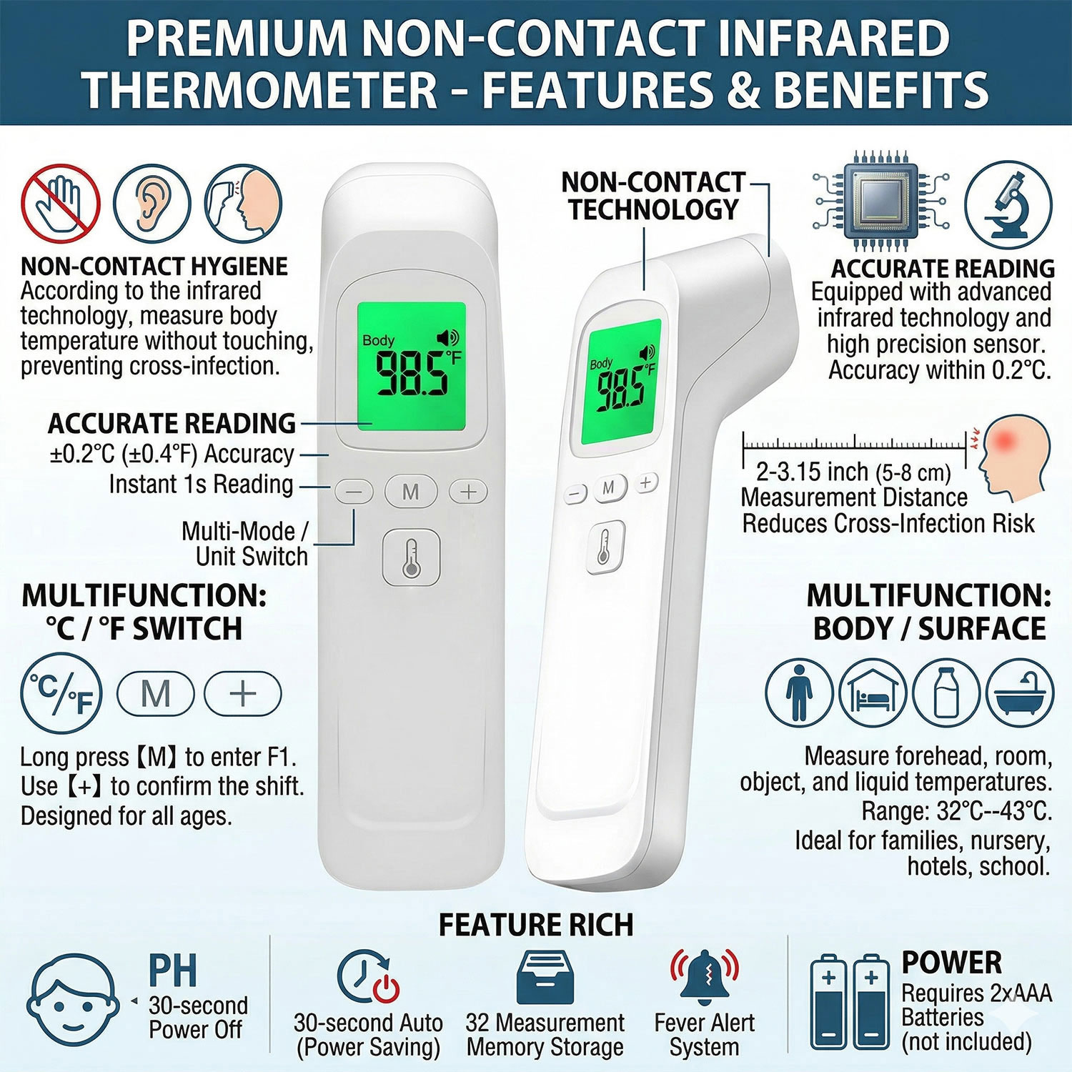 Infrared Thermometer Digital L - огляд і ціна Digital Thermometer Infrared