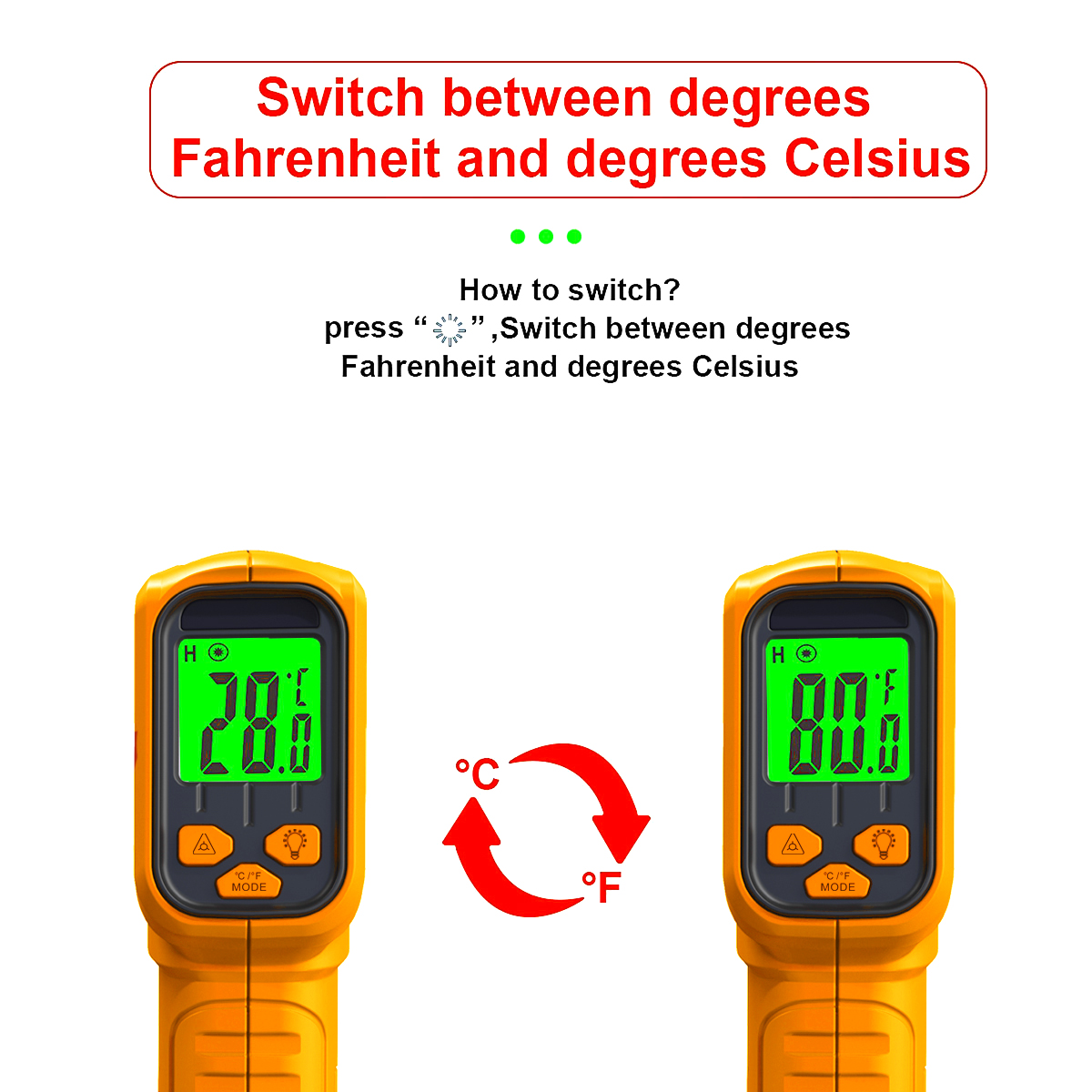 Infrared Thermometer Non-Conta - огляд і ціна Digital Thermometer Infrared