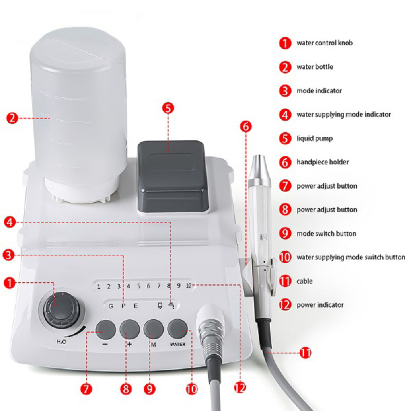 Auto Water Supply Electric Den - огляд і ціна Dental Scaler Ultrasonic