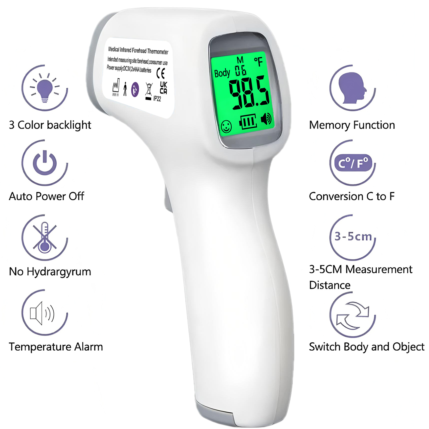 Digital Infrared Thermometer B - огляд і ціна Digital Thermometer Infrared