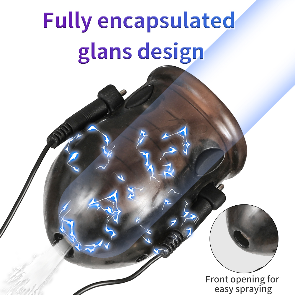 Shock Electric Glans Cap Vibra - огляд і ціна Medical Lab Science