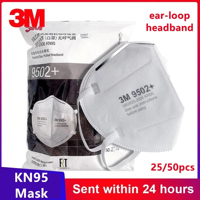 3M KN95 Original Face Protecti - огляд і ціна 3M Mask 9502+