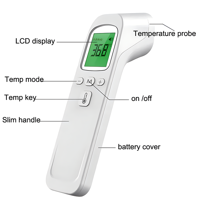 Oximeter Infrared Fever Thermo - огляд і ціна Digital Thermometer Infrared