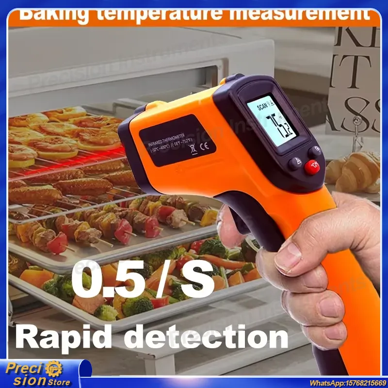 Infrared Thermometer Gun Non C - огляд і ціна Digital Thermometer Infrared