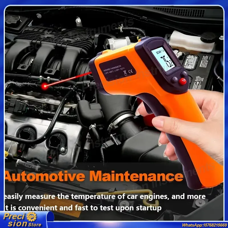Infrared Thermometer Gun Non C - огляд і ціна Digital Thermometer Infrared