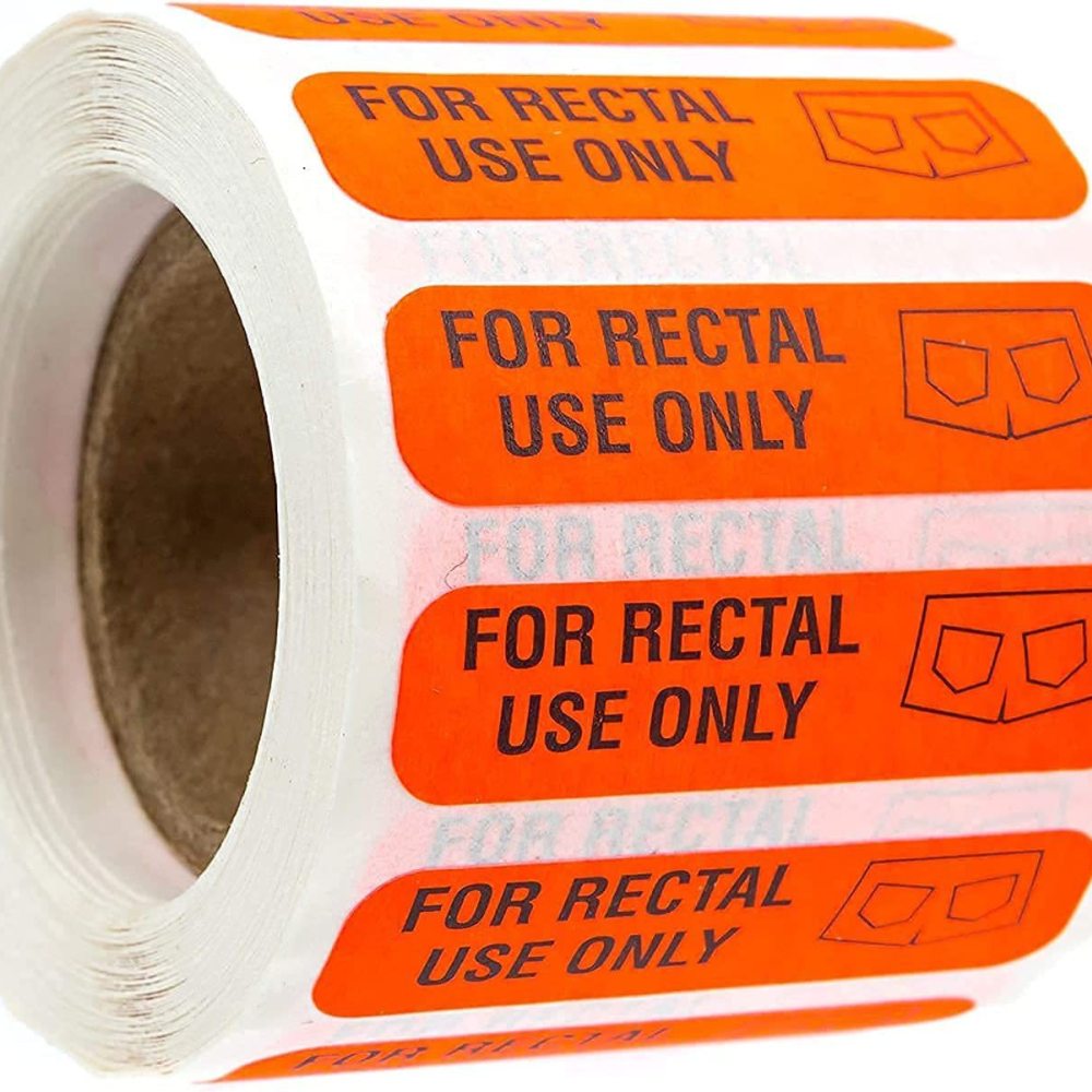 Medical Rectal Only Adhesive L - огляд і ціна Medical Label