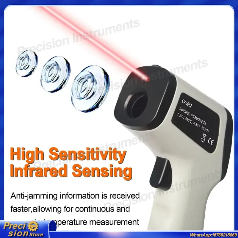 CX6050 Handheld Non-Contact In - огляд і ціна Digital Thermometer Infrared