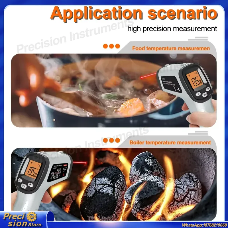 CX6050 Handheld Non-Contact In - огляд і ціна Digital Thermometer Infrared