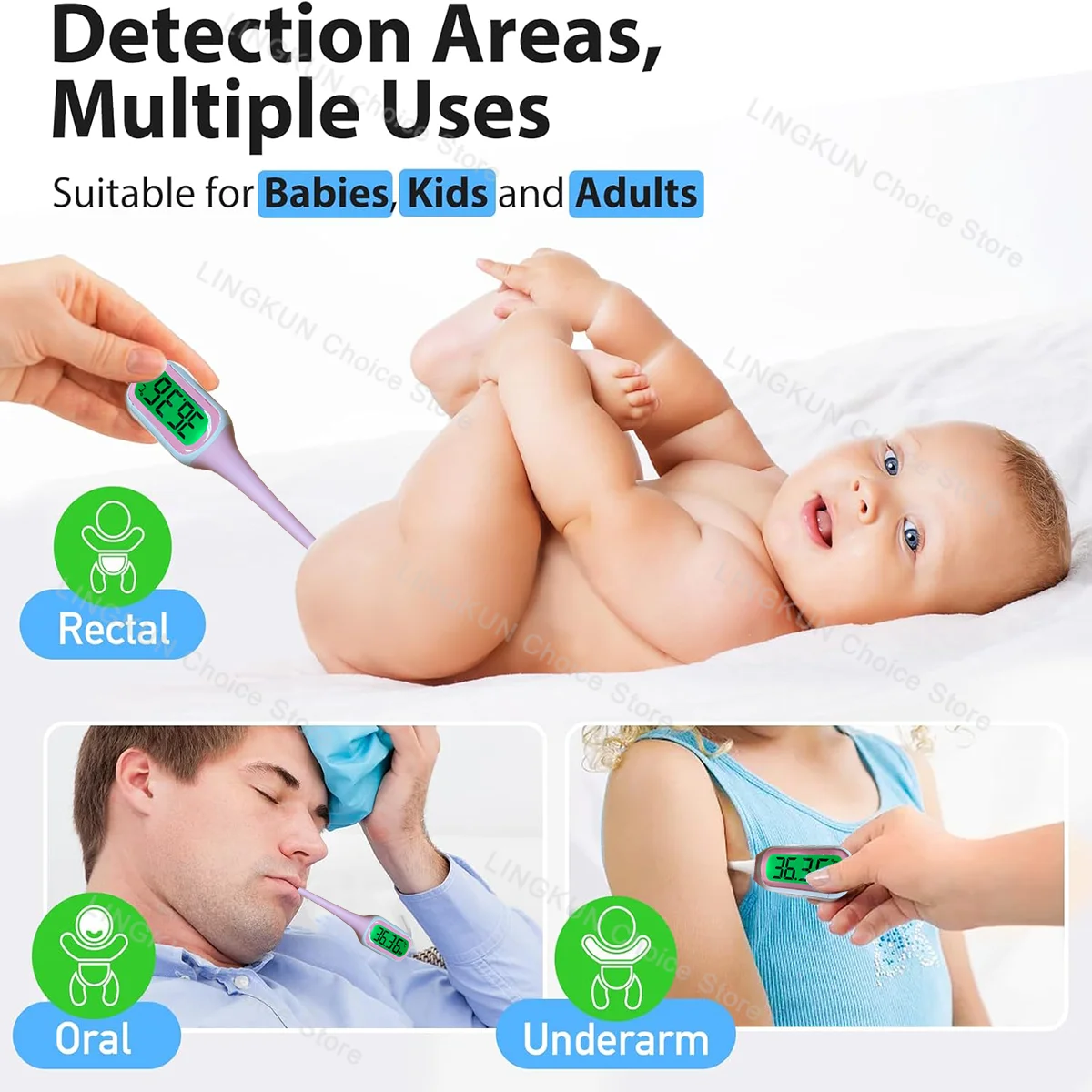 Silicone Fast 9S Thermometer f - огляд і ціна Digital Thermometer Infrared